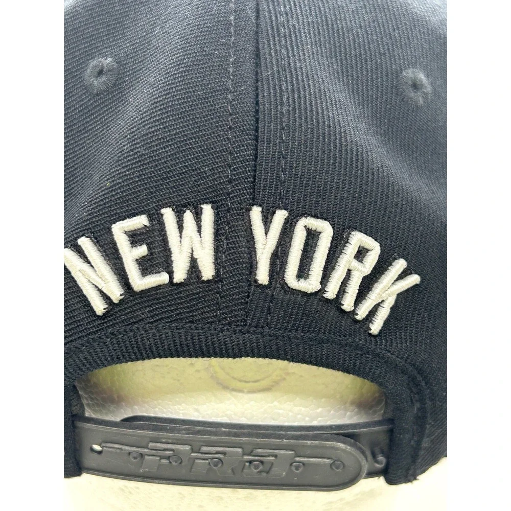 Pro Standard New York Yankees 1999 World Series Snapback Hat Black Pink Bottom